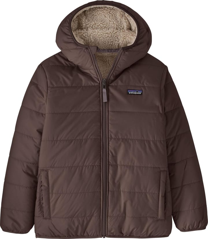 Patagonia Kids' Reversible Ready Freddy Hoody Den Brown Patagonia