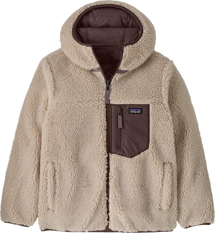 Patagonia Kids' Reversible Ready Freddy Hoody Den Brown Patagonia