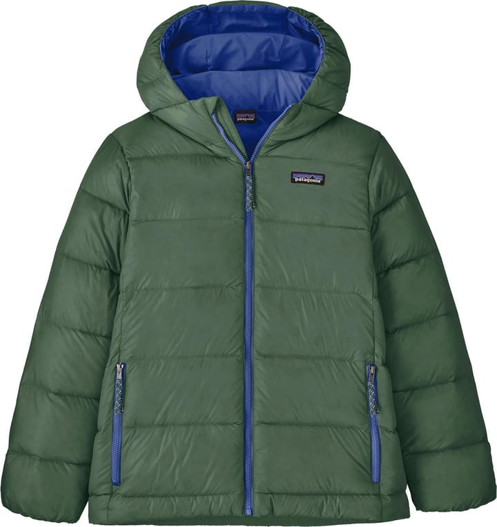 Patagonia Kids' Hi-Loft Down Sweater Hoody Canopy Green Patagonia