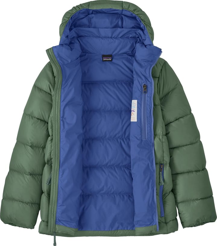 Patagonia Kids' Hi-Loft Down Sweater Hoody Canopy Green Patagonia