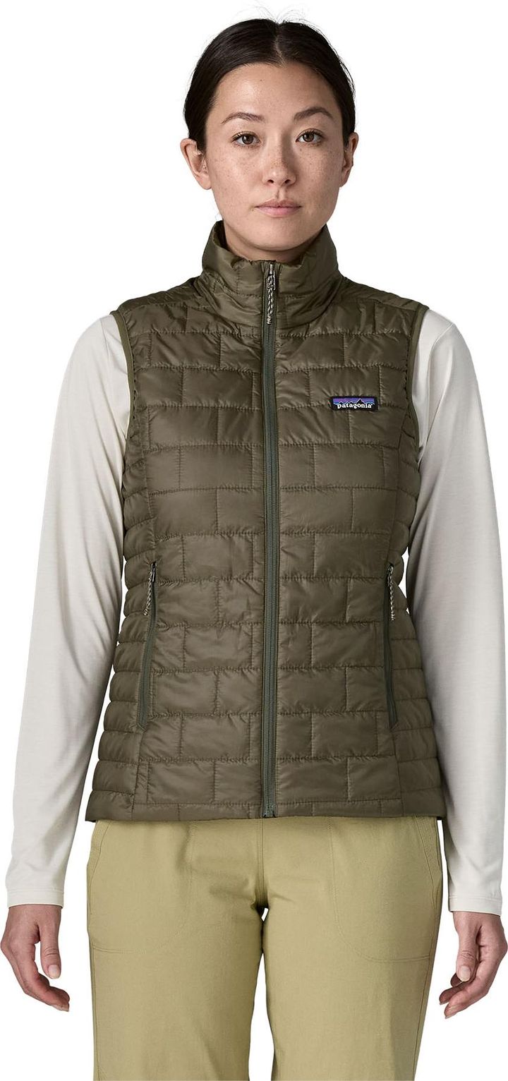 Patagonia Women's Nano Puff Vest Basin Green Patagonia