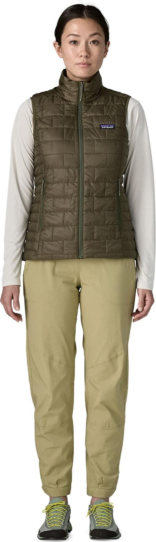 Patagonia Women's Nano Puff Vest Basin Green Patagonia