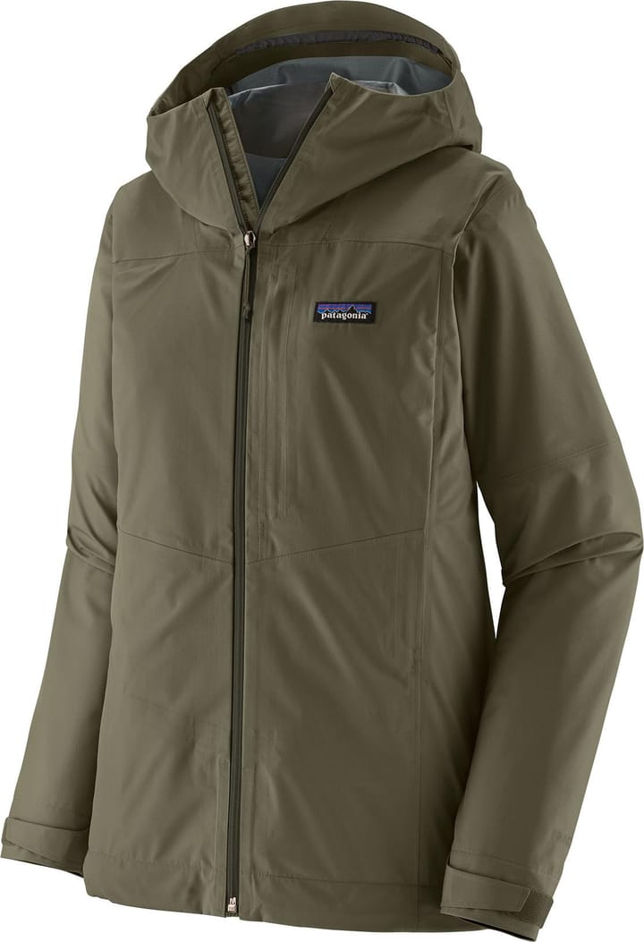 Patagonia Women's Boulder Fork Rain Jacket Basin Green Patagonia