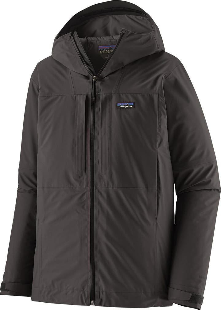 Patagonia Men's Insulated Boulder Fork Rain Jacket Black Patagonia