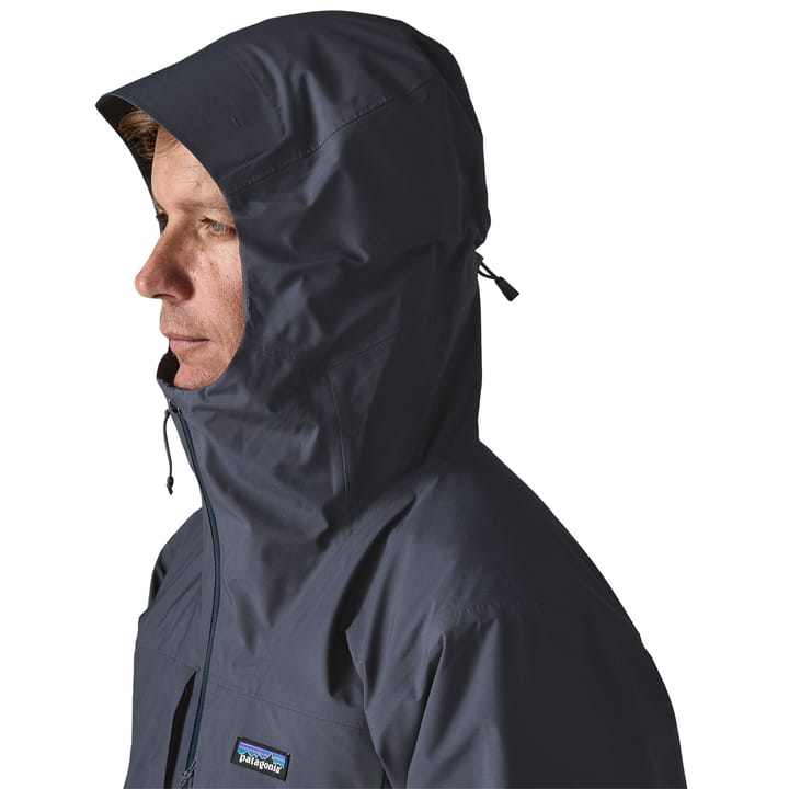 Patagonia Men's Insulated Boulder Fork Rain Jacket Smolder Blue Patagonia