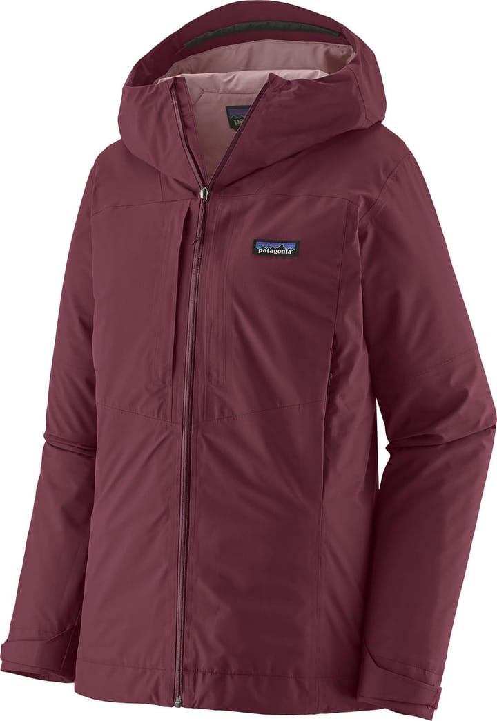 Patagonia Women's Insulated Boulder Fork Rain Jacket Berry Fig Patagonia