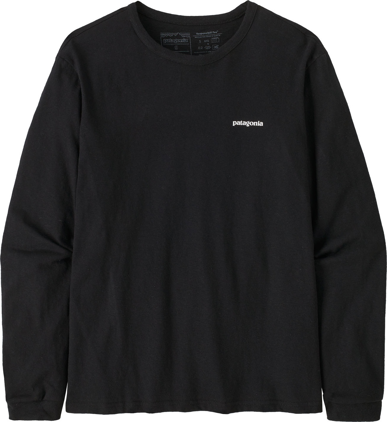Patagonia Women's Long-Sleeved P-6 Logo Responsibili-Tee