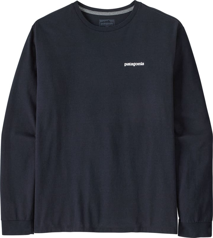 Patagonia Men's Longsleeve P-6 Logo Responsibili-Tee New Navy Patagonia