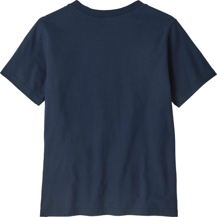 Patagonia Kids' P-6 Logo T-Shirt New Navy Patagonia