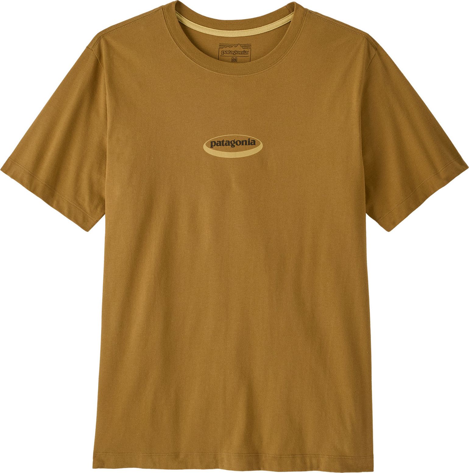 Patagonia Men's '95 Oval Logo T-Shirt Bobcat Brown: Sunshine