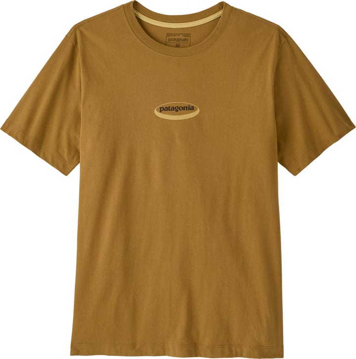 Patagonia Men's '95 Oval Logo T-Shirt Bobcat Brown: Sunshine Patagonia