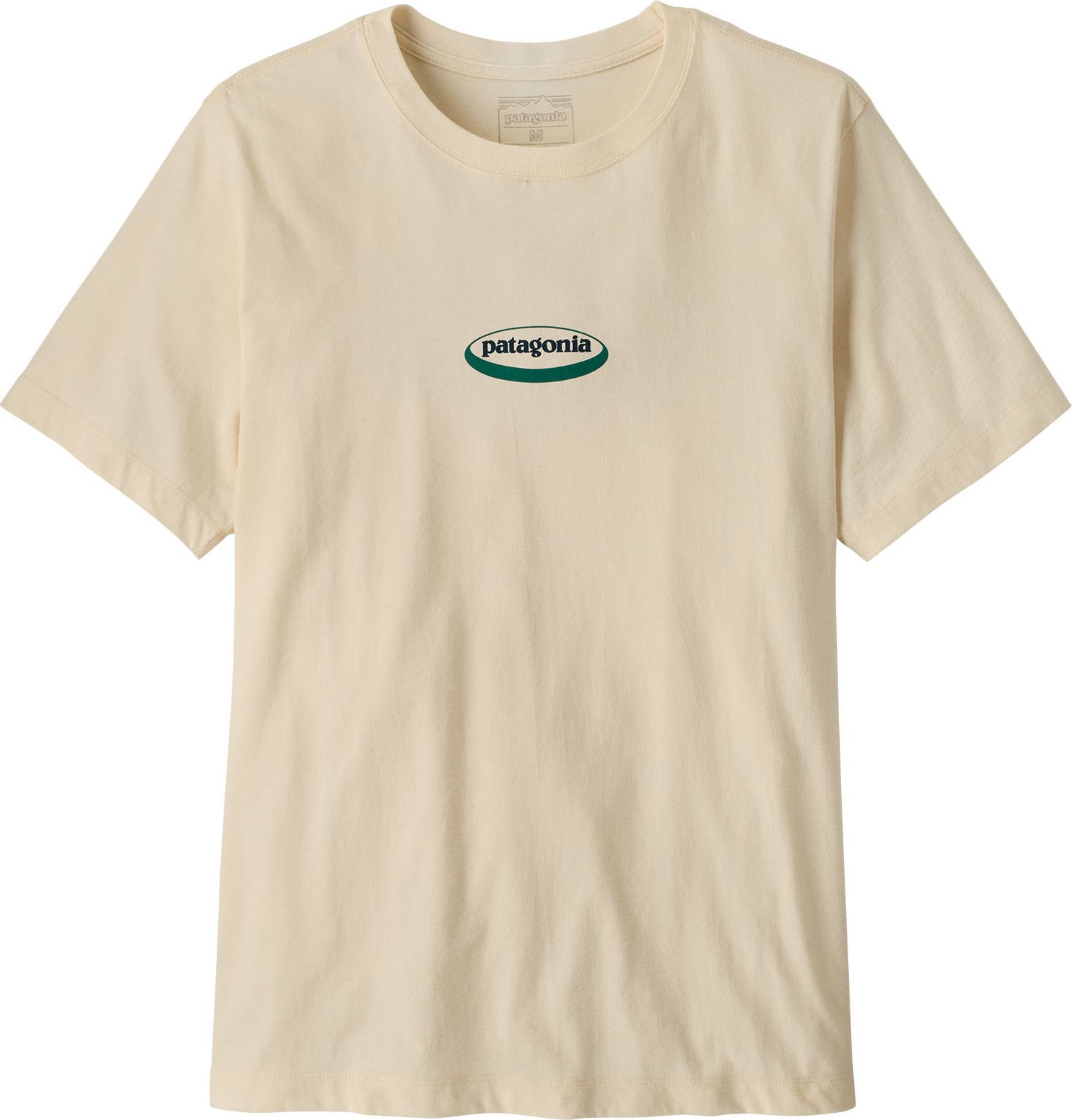 Patagonia Men's '95 Oval Logo T-Shirt Undyed Natural