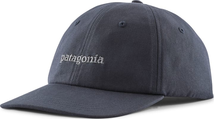 Patagonia Fitz Roy Icon Trad Cap Text Logo: Smolder Blue Patagonia