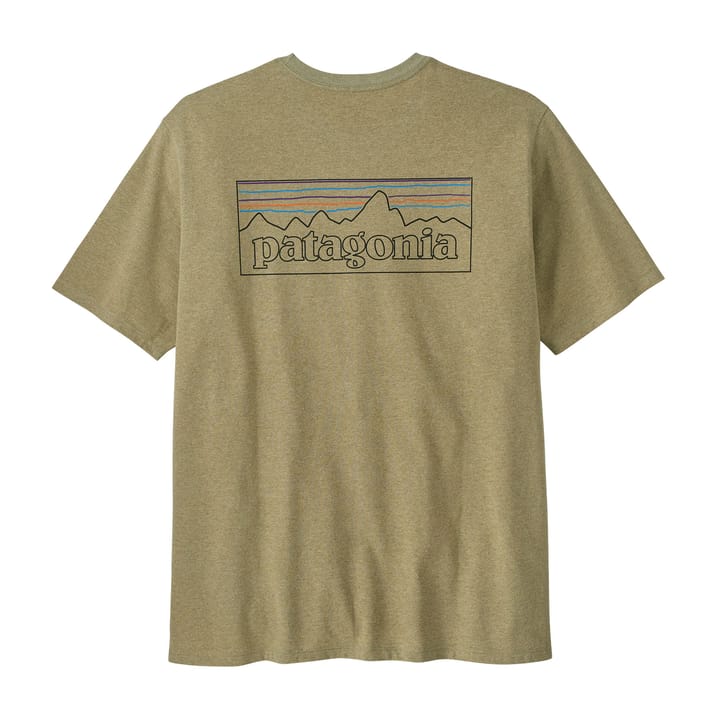 Men's P-6 Logo Responsibili-Tee P-6 Outline: Gumtree Green Patagonia