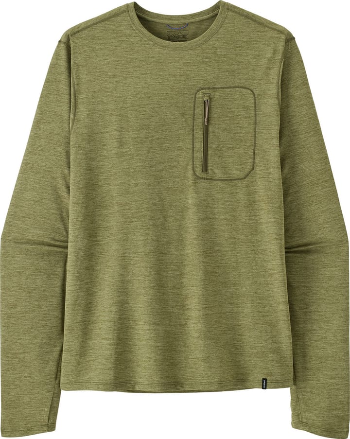 Patagonia Men's Long Sleeved Capilene Cool Sun Shirt Caper Green - Buckhorn Green X-dye Patagonia