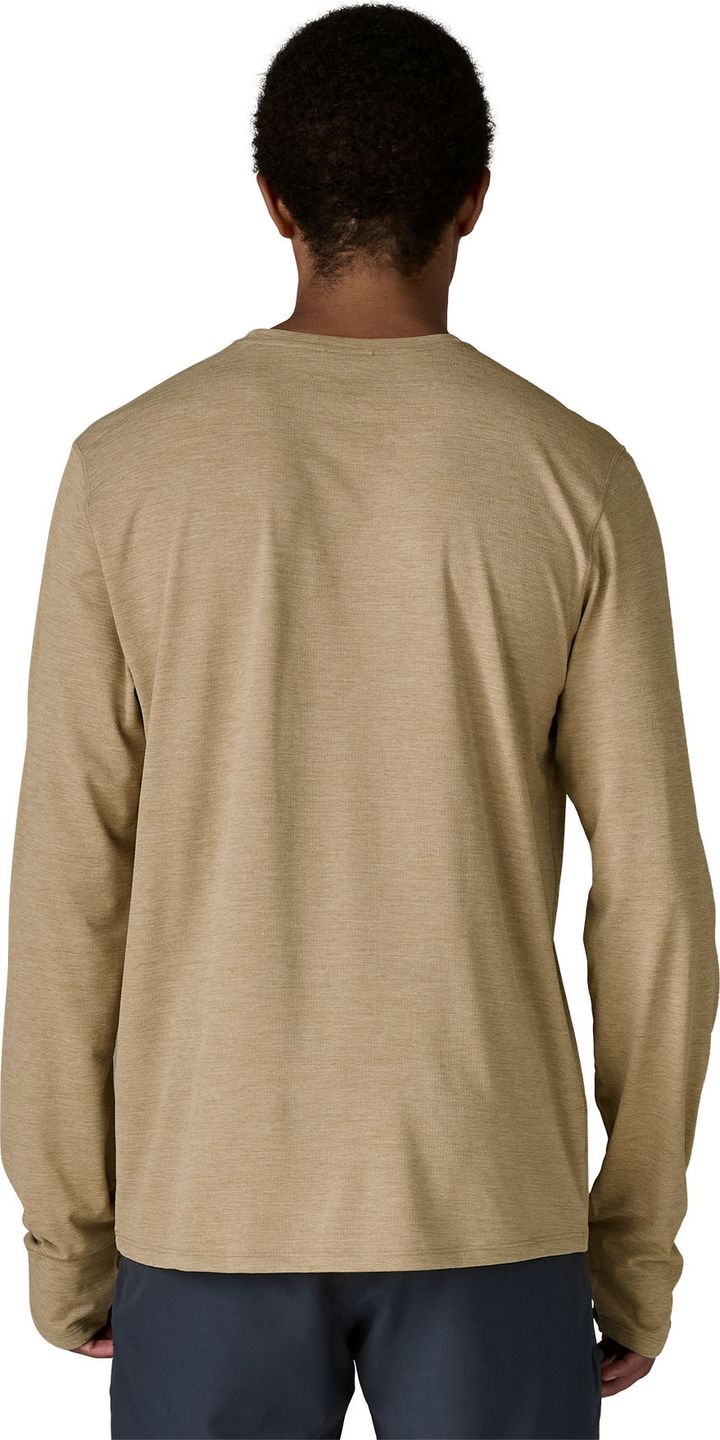 Patagonia Men's Long Sleeved Capilene Cool Sun Shirt Seabird Grey - Light Seabird Grey X-dye Patagonia