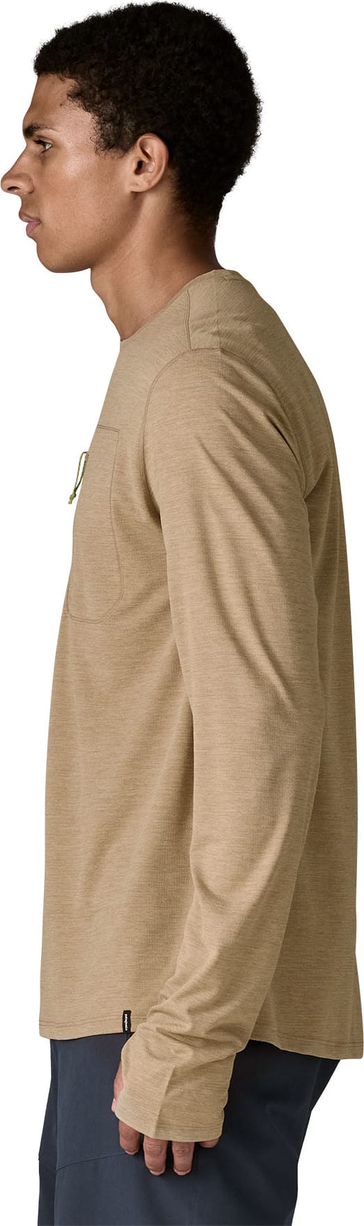 Patagonia Men's Long Sleeved Capilene Cool Sun Shirt Seabird Grey - Light Seabird Grey X-dye Patagonia