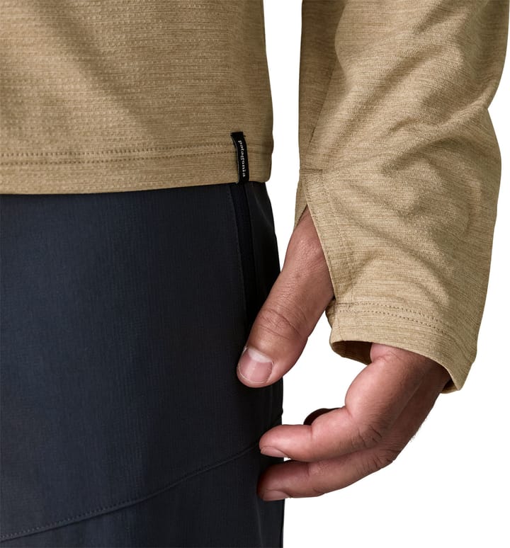 Patagonia Men's Long Sleeved Capilene Cool Sun Shirt Seabird Grey - Light Seabird Grey X-dye Patagonia