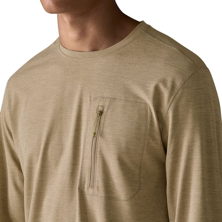 Patagonia Men's Long Sleeved Capilene Cool Sun Shirt Seabird Grey - Light Seabird Grey X-dye Patagonia