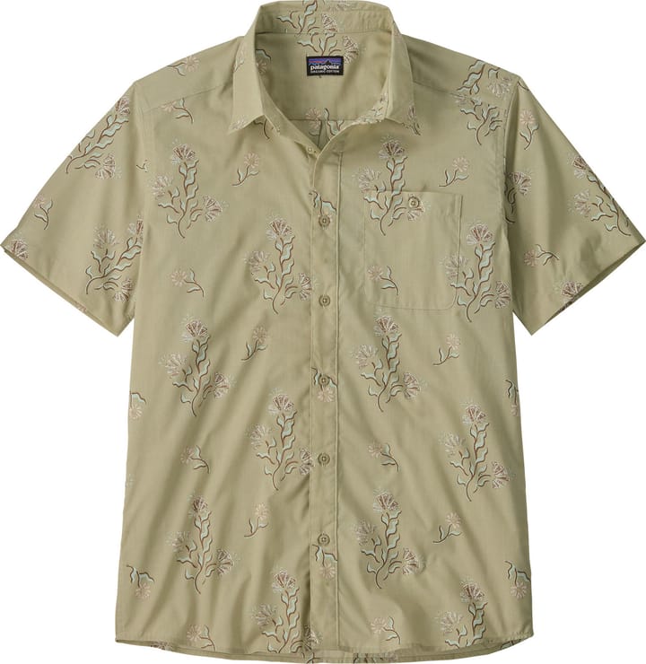Patagonia Men's Go To Shirt Ocean Blooms: Weathered Stone Patagonia