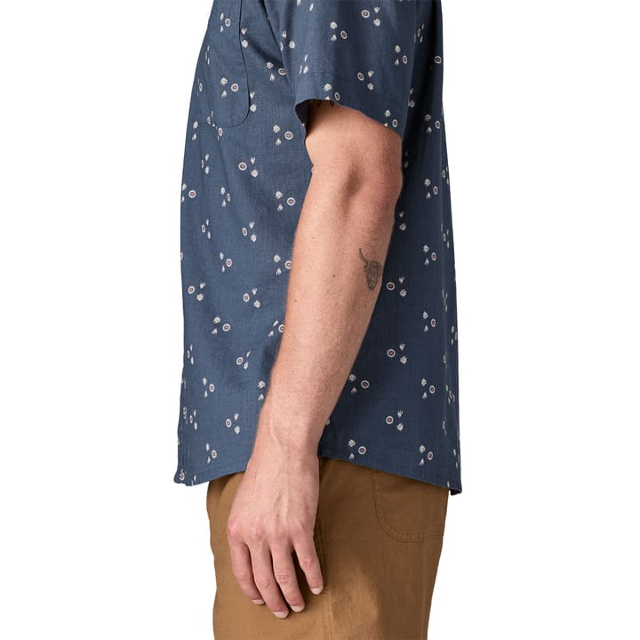 Patagonia Men's Back Step Shirt Bouquet: Dolomite Blue Patagonia