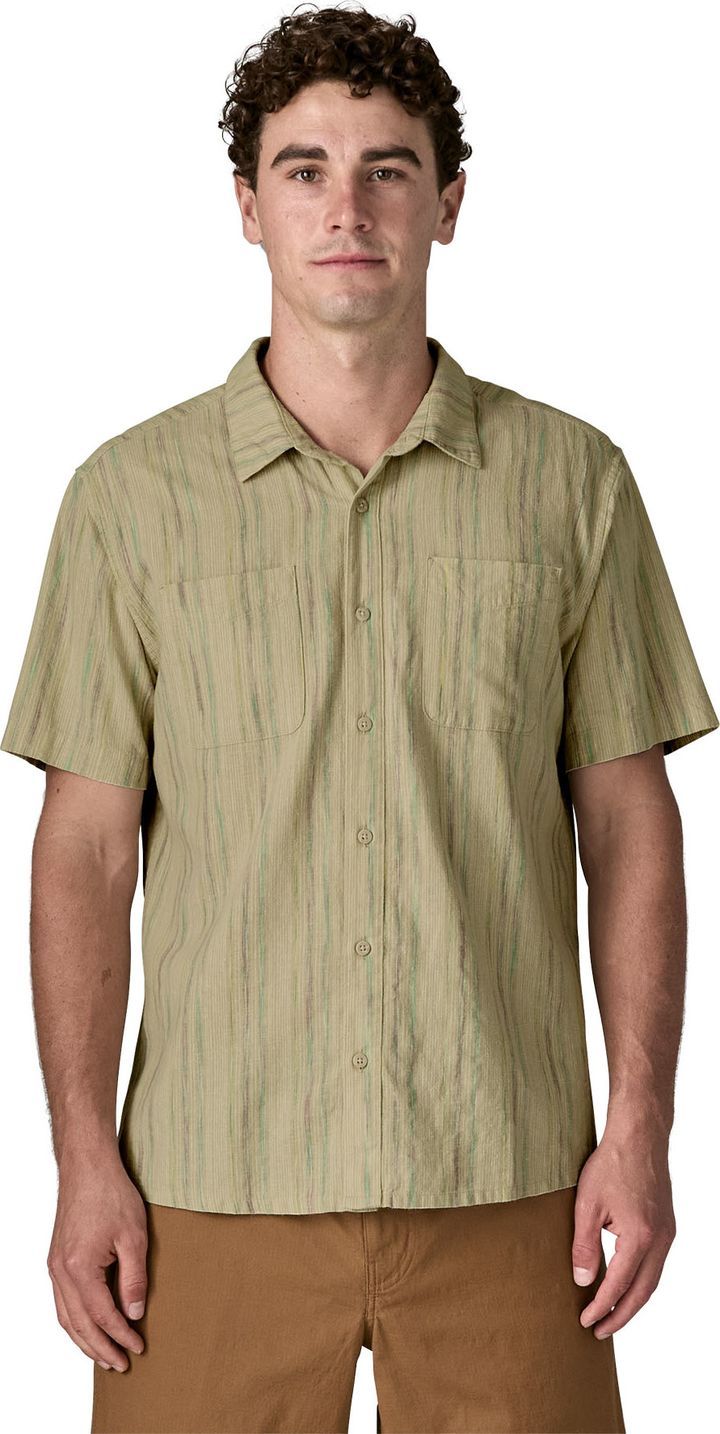 Patagonia Men's Back Step Shirt Rapids: Weathered Stone Patagonia
