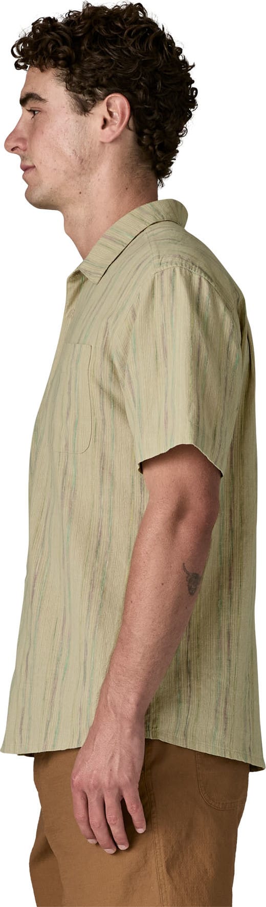 Patagonia Men's Back Step Shirt Rapids: Weathered Stone Patagonia