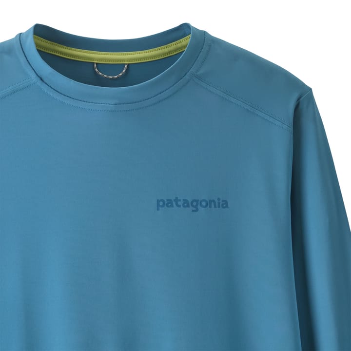Patagonia Kids' Long Sleeved Capilene Silkweight T-Shirt Ridge Rise Moonlight: Shore Blue Patagonia