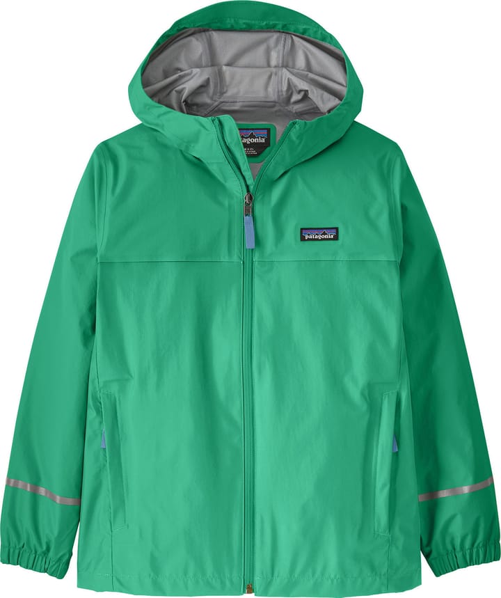 Patagonia Kids' Torrentshell 3L Rain Jacket Aqua Stone Patagonia