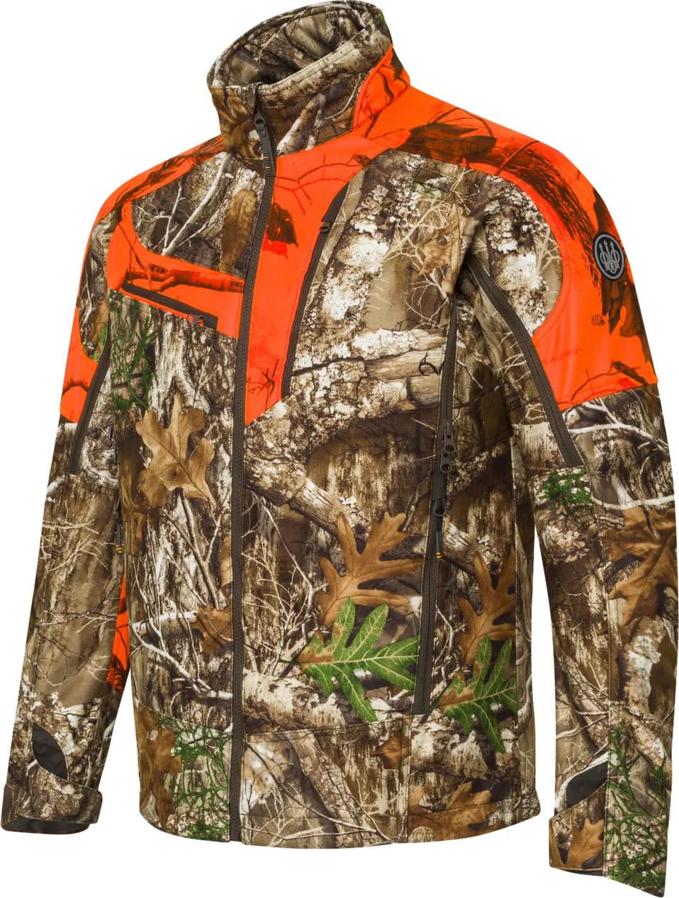 Beretta Men's Matajur Windblock Hunting Jacket Camo Realtree Edge