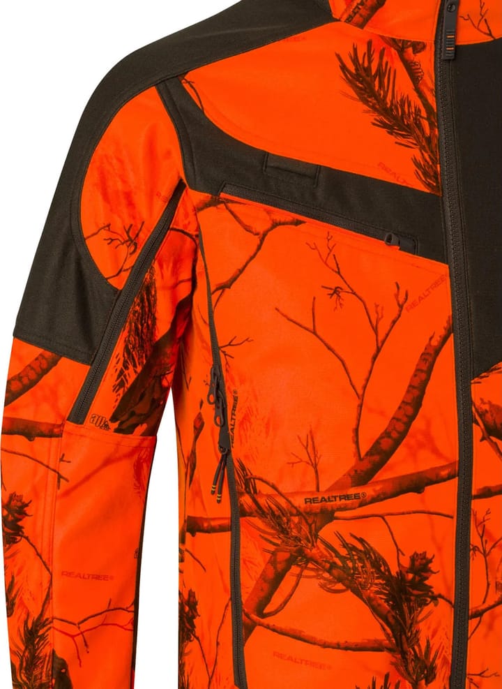 Beretta Men's Matajur Windblock Hunting Jacket Realtree AP Camo HD Orange Beretta