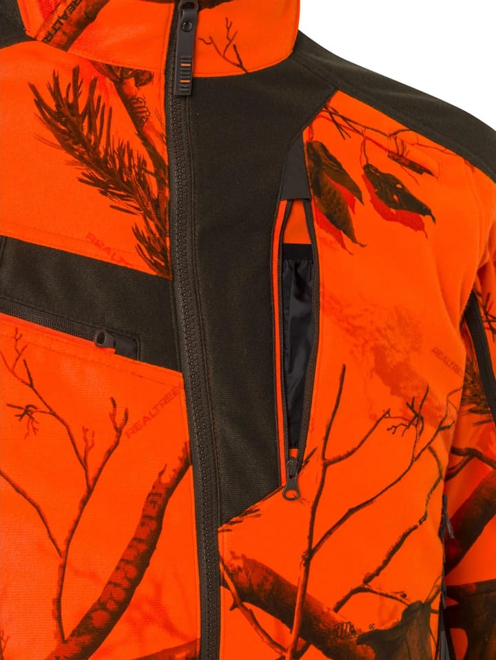 Beretta Men's Matajur Windblock Hunting Jacket Realtree AP Camo HD Orange Beretta