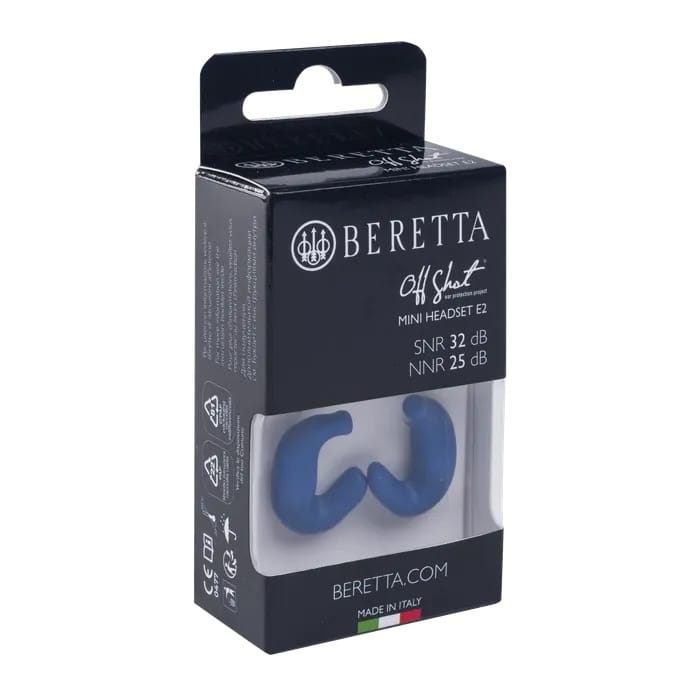 Beretta Mini Headset Hørselvern E2 Blue Beretta Beretta