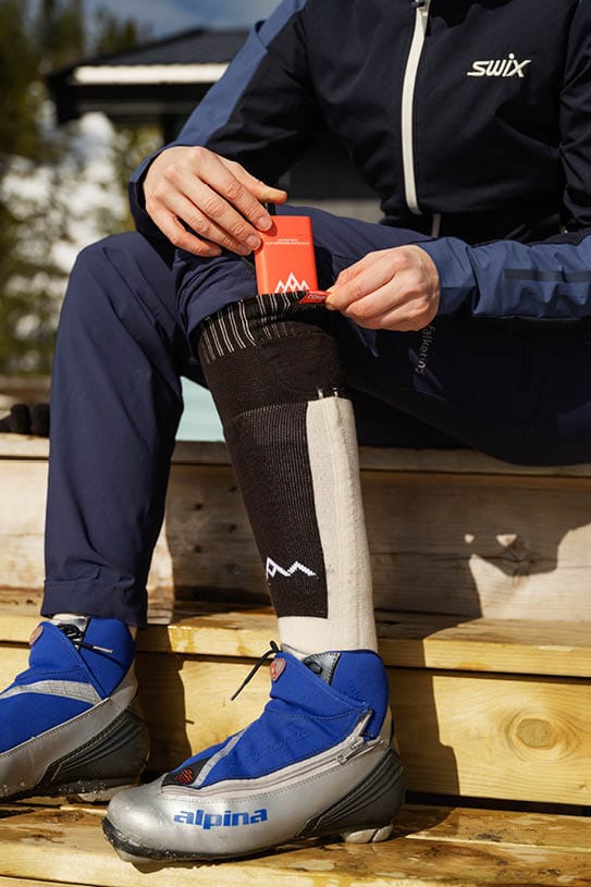 Heat Experience Heatx Heated Technical Socks With Battery Red/black Heat Experience