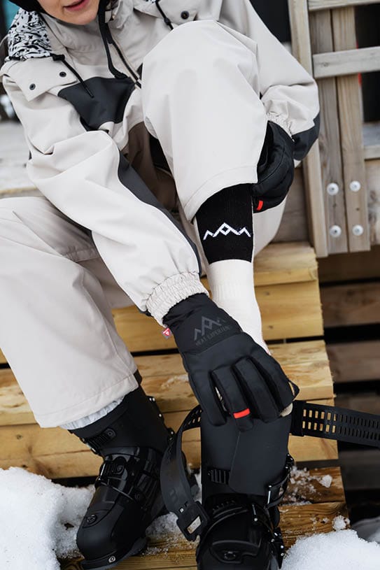 Heat Experience Heatx Heated Technical Socks With Battery Red/black Heat Experience