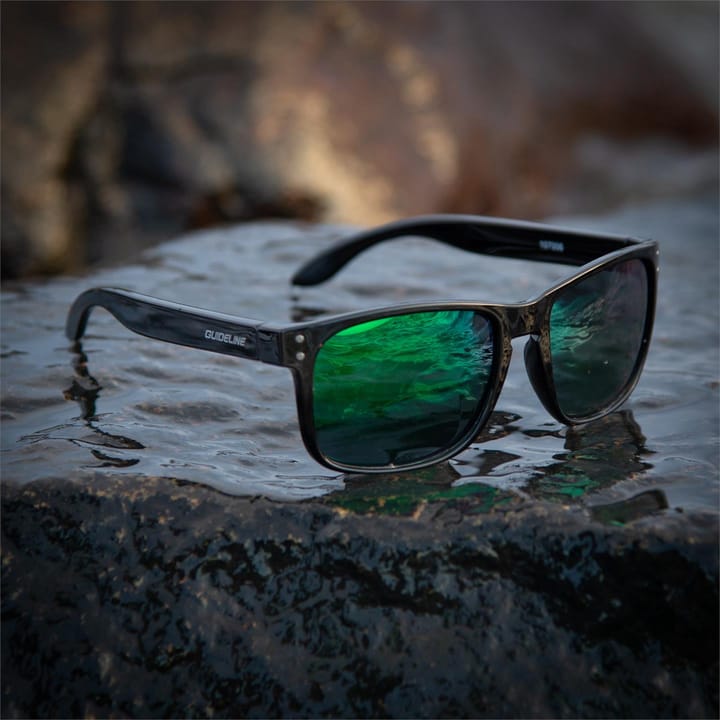 Guideline Coastal Sunglasses Grey Lens, Green Revo Coating Guideline