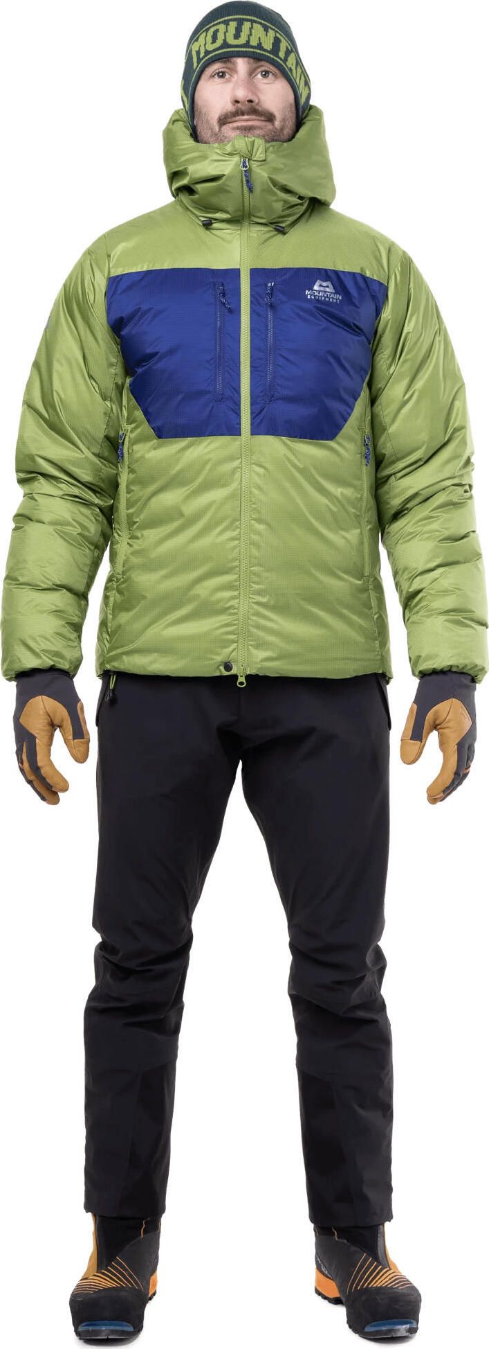 Mountain Equipment Jiega Mens Jacket Cactus/admiral Mountain Equipment