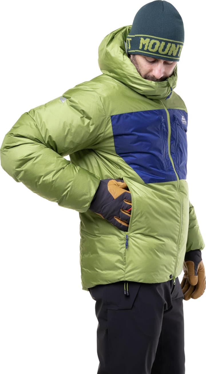 Mountain Equipment Jiega Mens Jacket Cactus/admiral Mountain Equipment