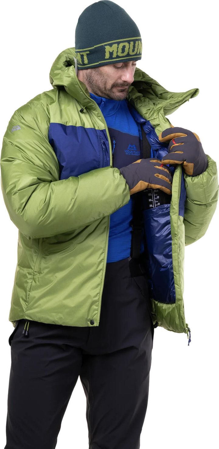 Mountain Equipment Jiega Mens Jacket Cactus/admiral Mountain Equipment