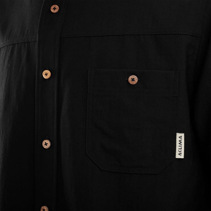 Aclima Men's LeisureWool Short Sleeve Shirt Navy Blazer Aclima