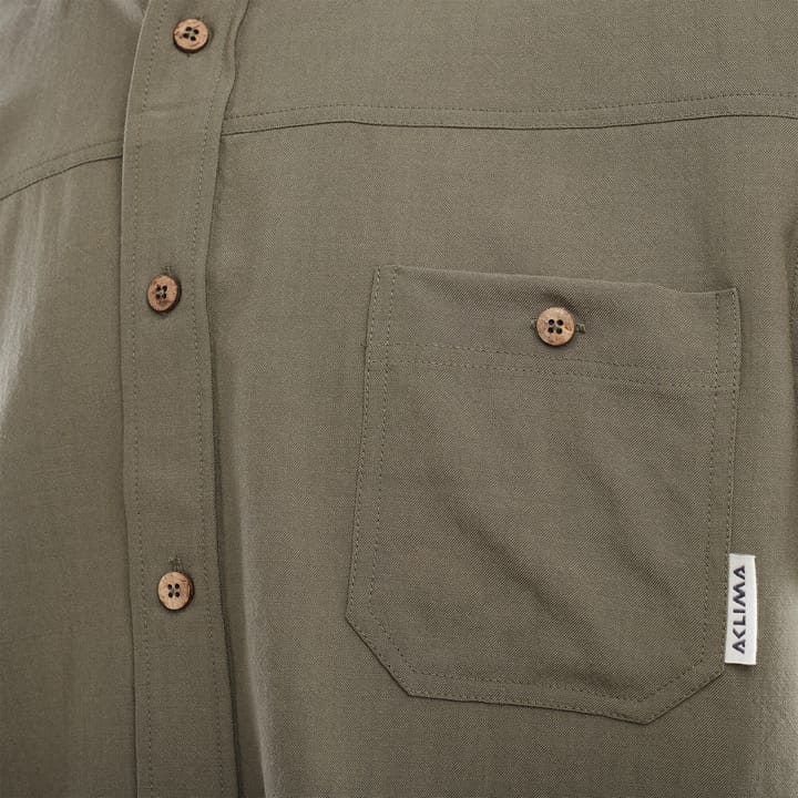 Aclima Men's LeisureWool Short Sleeve Shirt Ranger Green Aclima