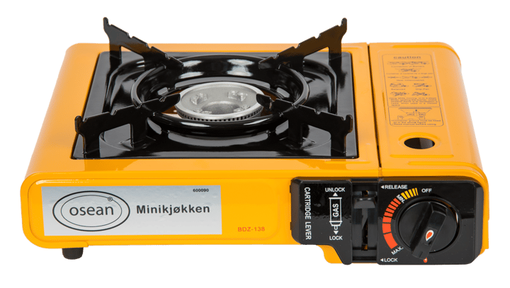 Osean Minikjøkken gass 2300w gul  Osean