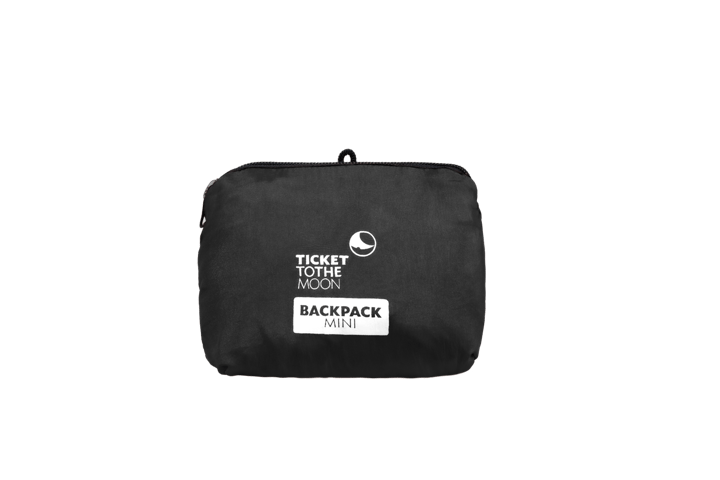 Ticket to the Moon Mini Backpack Black Ticket to the Moon
