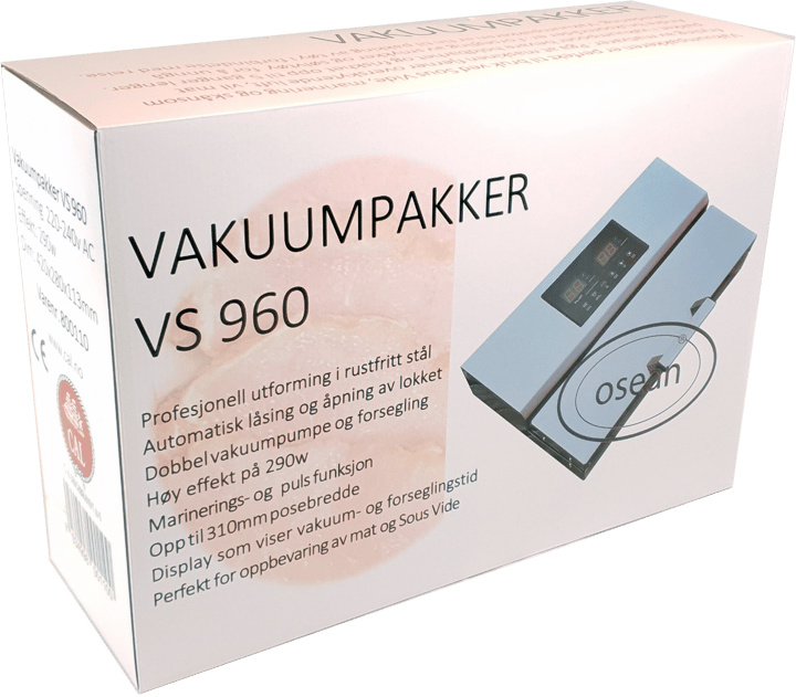 Osean Vakuumpakker VS960 290w Osean Osean Vakuumpakker VS960 290w Osean