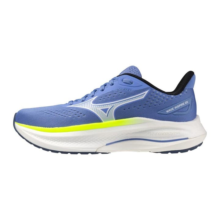 Mizuno Women's Wave Inspire 22 Ultramarine/white/lightning Yellow Mizuno