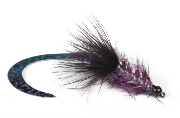 Umpqua Flies Wiggle Tail Børstemark - Black Bead Head Kvalitetsfluer Fra Kjente Leverandører Umpqua Flies