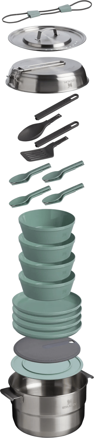 Stanley Wildfare Core Full Serve Cookset 3,78 L Shale/Charcoal Stanley