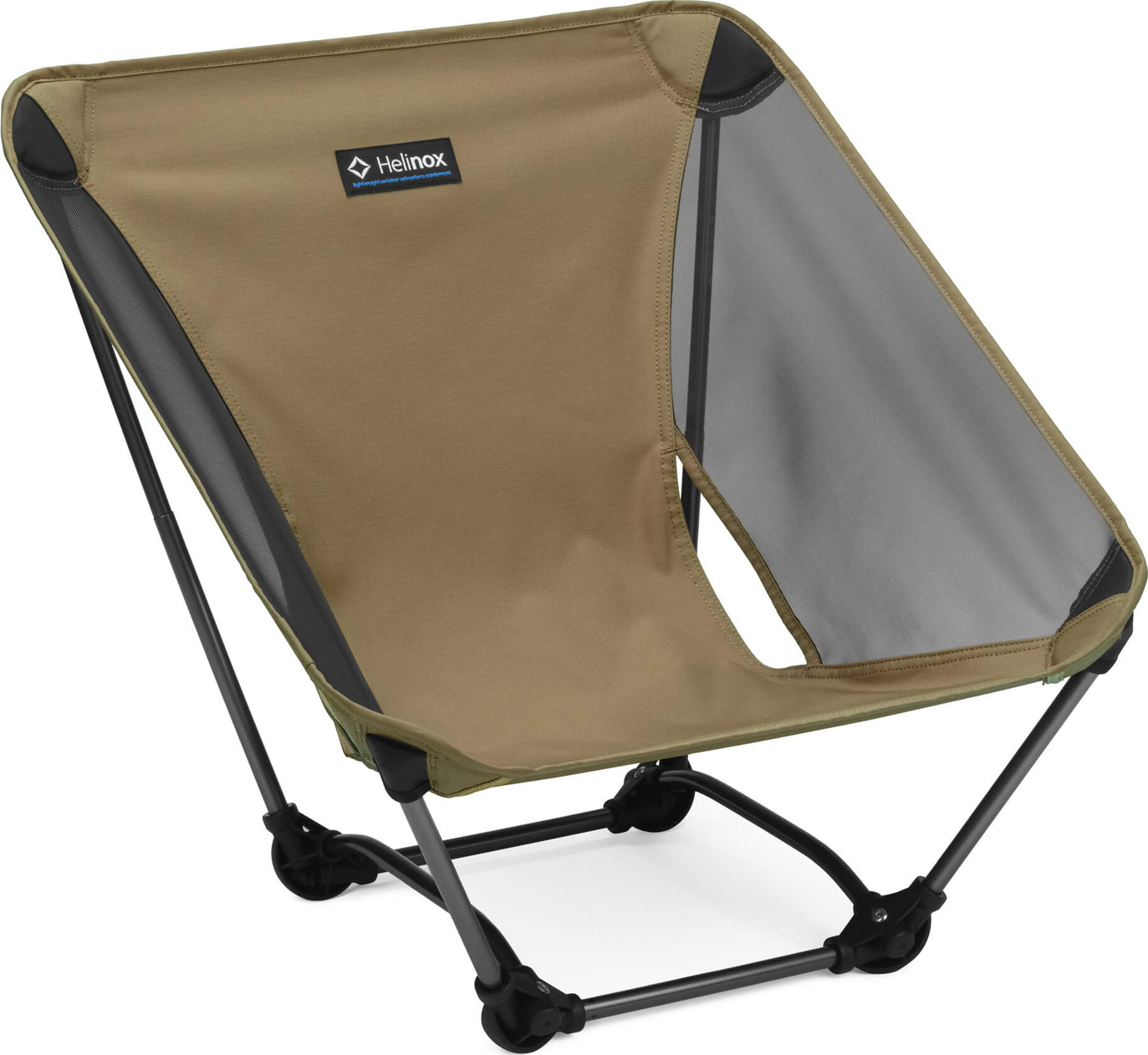 Helinox Ground Chair Coyote Tan Campingmöbler All Black OneSize