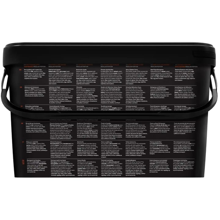 Tactical Foodpack Weekpack Alpha Black/orange Tactical Foodpack