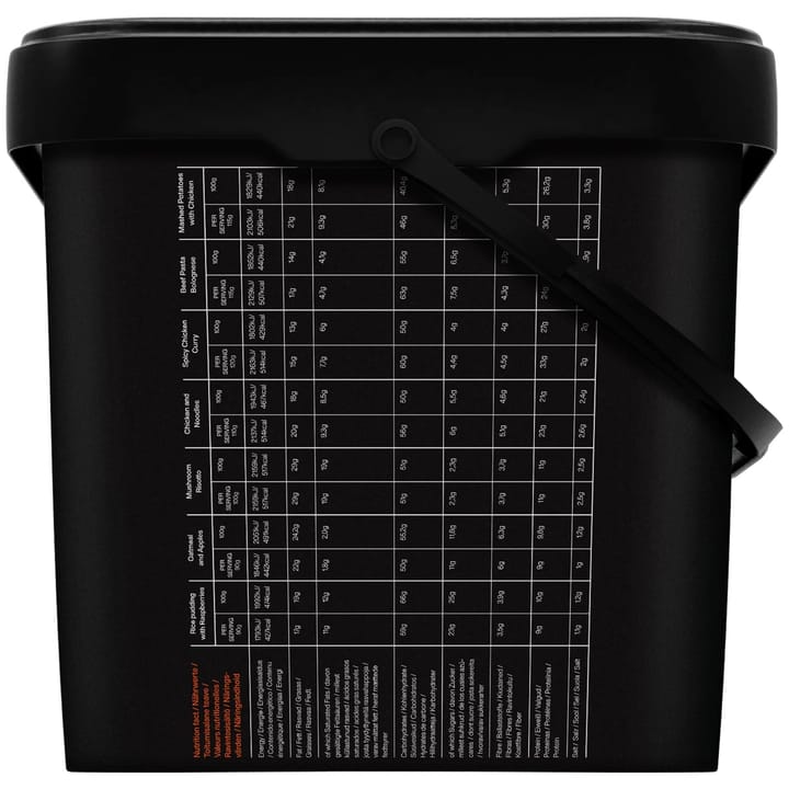 Tactical Foodpack Weekpack Alpha Black/orange Tactical Foodpack